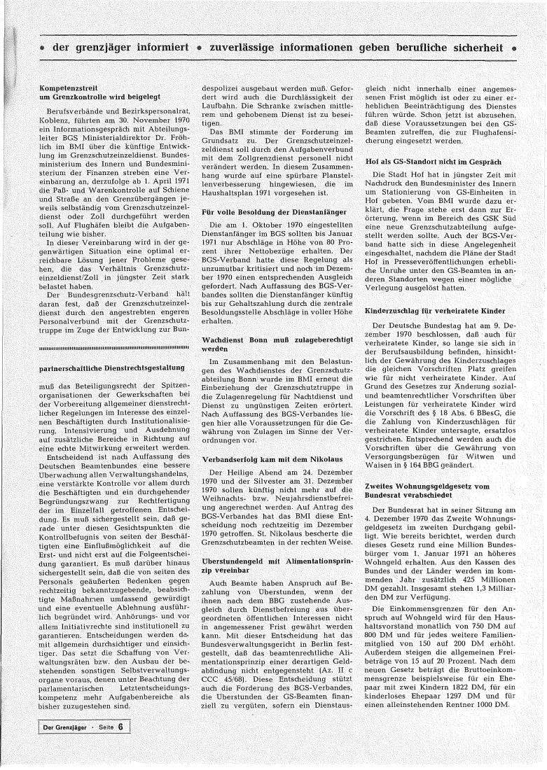 Der Grenzjäger 01/1971 – Seite 6