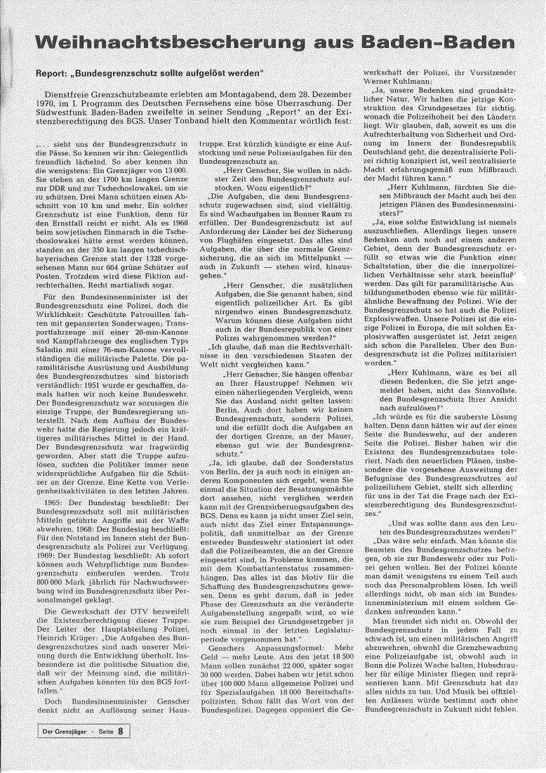 Der Grenzjäger 01/1971 – Seite 8