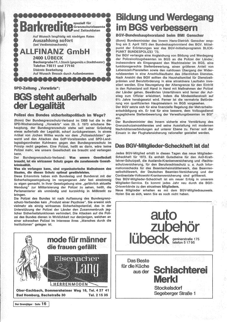 Der Grenzjäger 05/1973 – Seite 16