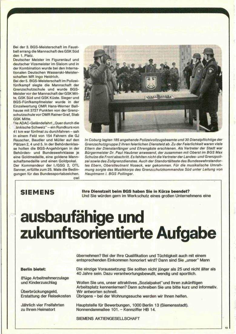 Zeitschrift des BGS 02/1974 – Seite 15