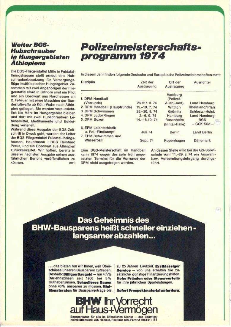 Zeitschrift des BGS 02/1974 – Seite 10