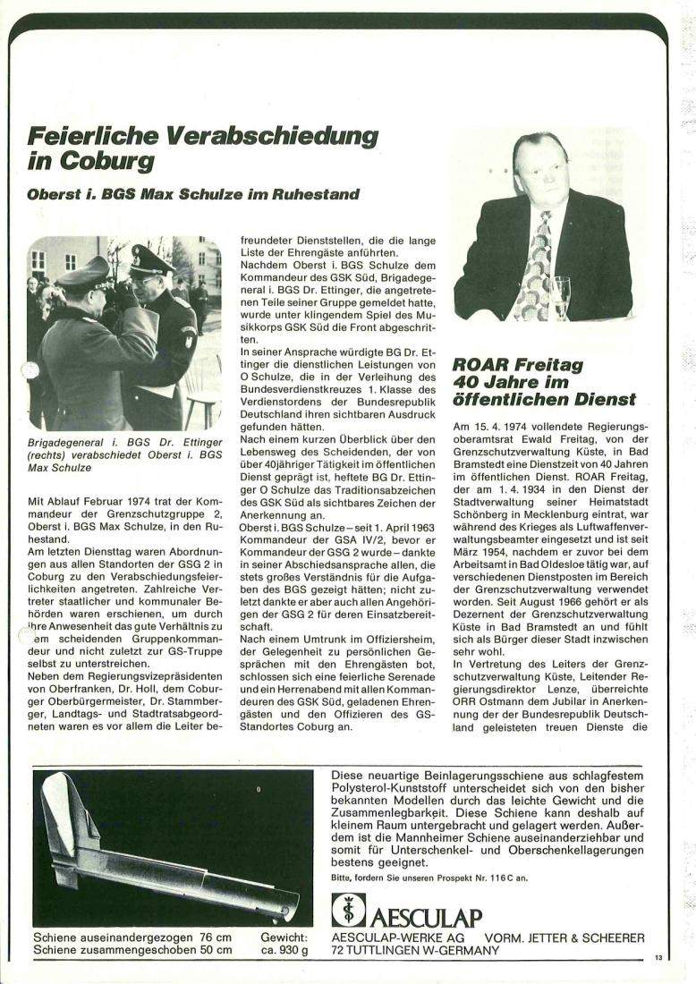 Zeitschrift des BGS 05/1974 – Seite 15