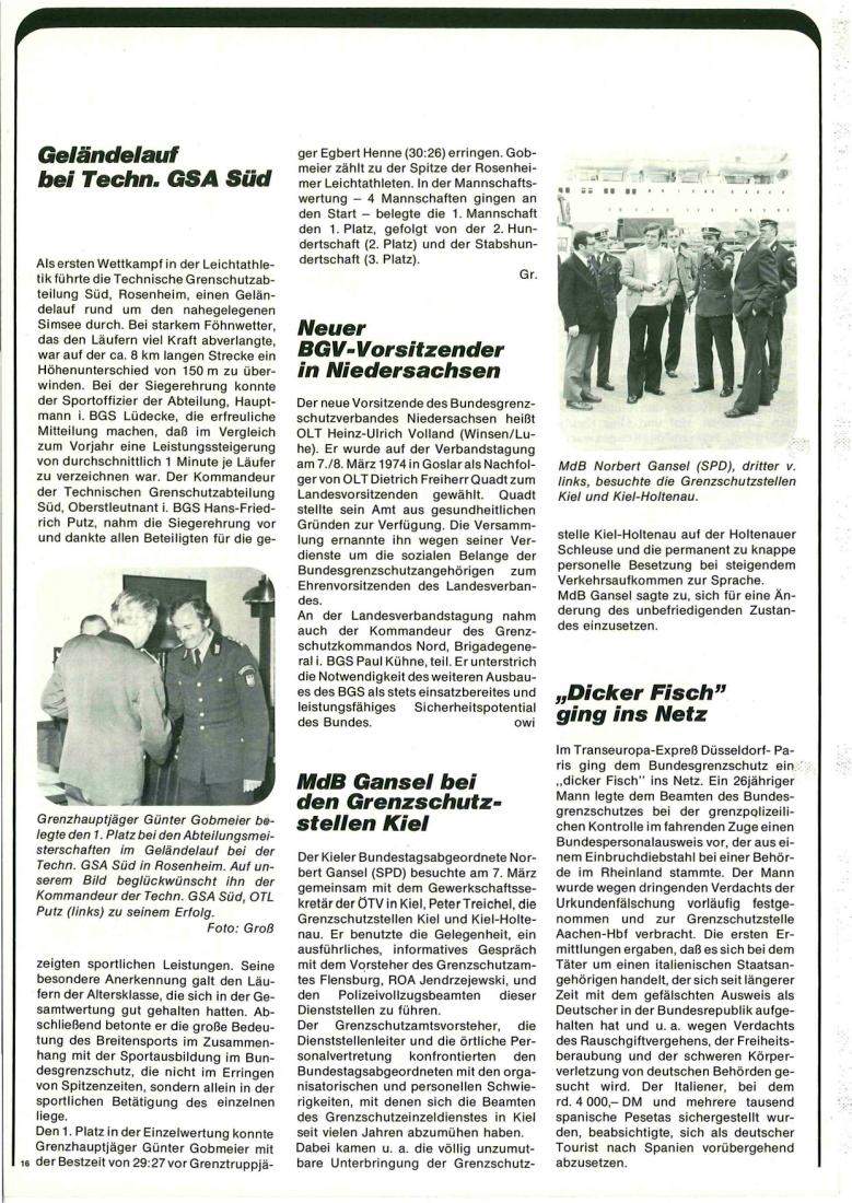 Zeitschrift des BGS 05/1974 – Seite 18