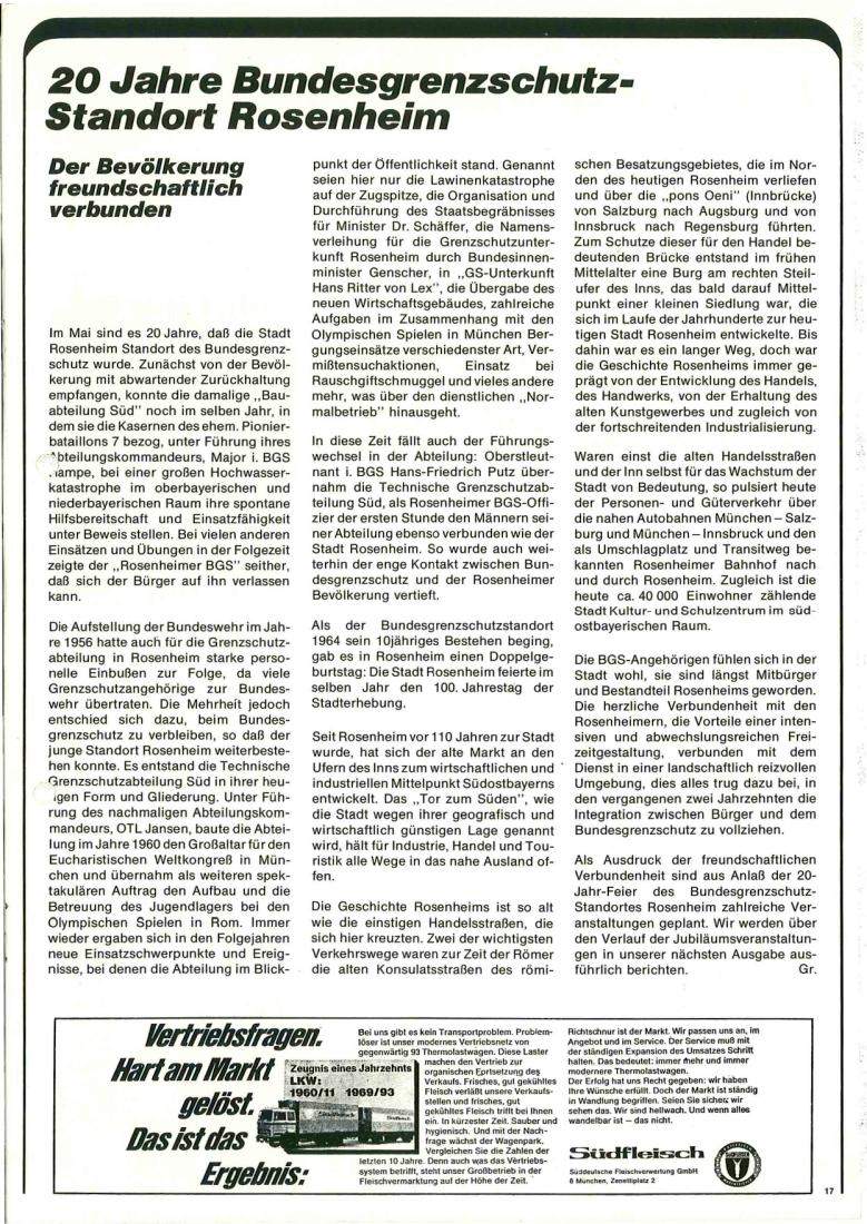 Zeitschrift des BGS 05/1974 – Seite 19