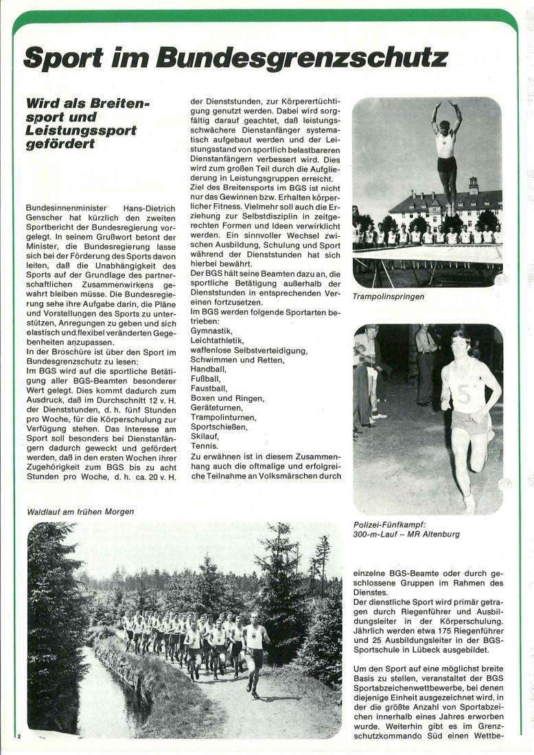Zeitschrift des BGS 05/1974 – Seite 4