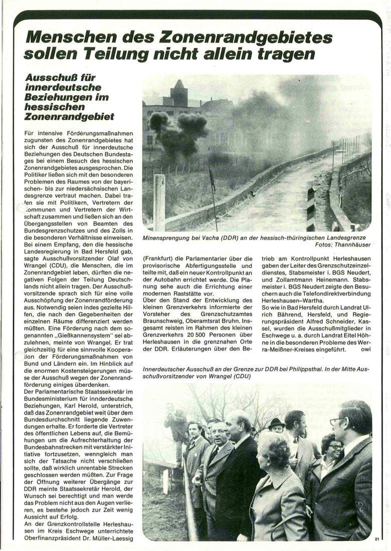 Zeitschrift des BGS 05/1974 – Seite 23