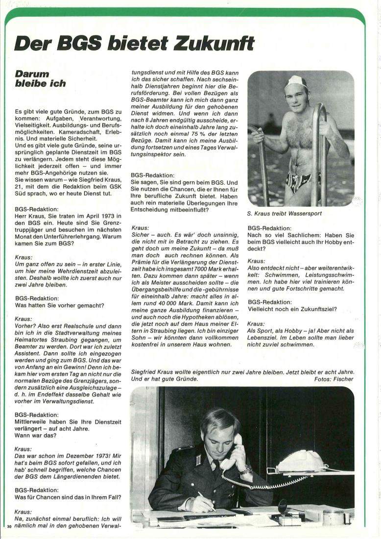 Zeitschrift des BGS 05/1974 – Seite 32
