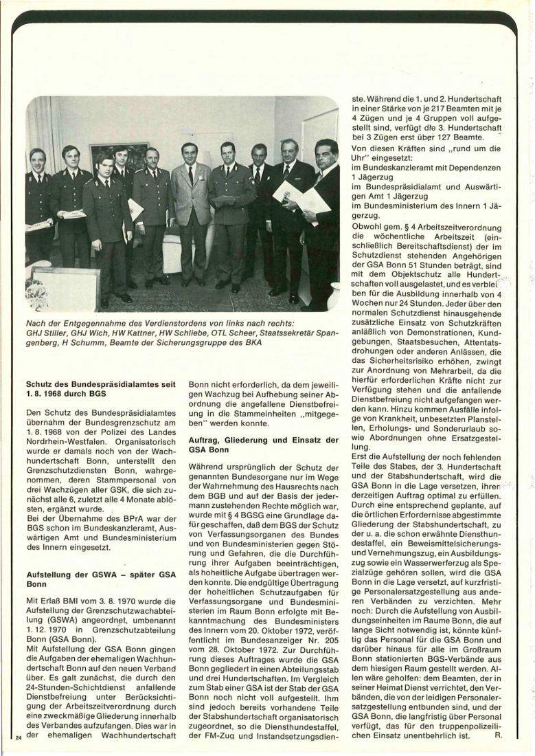 Zeitschrift des BGS 07/1974 – Seite 26