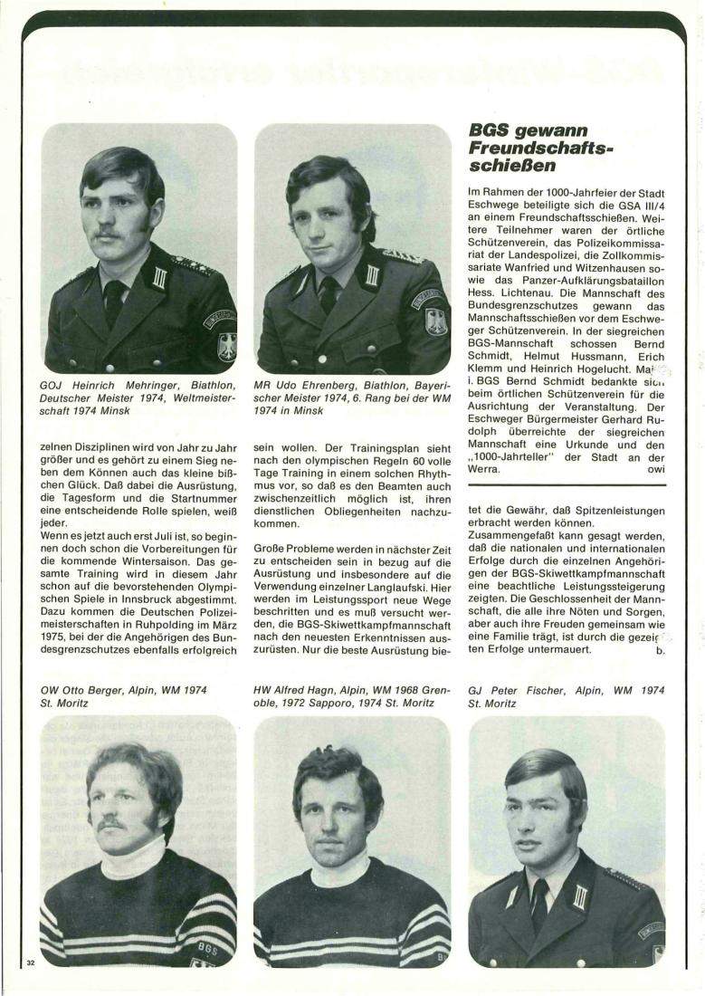 Zeitschrift des BGS 07/1974 – Seite 34