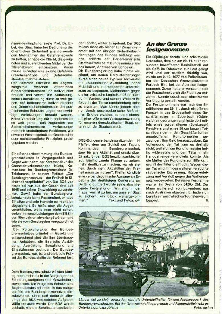 Zeitschrift des BGS 01/1978 – Seite 23