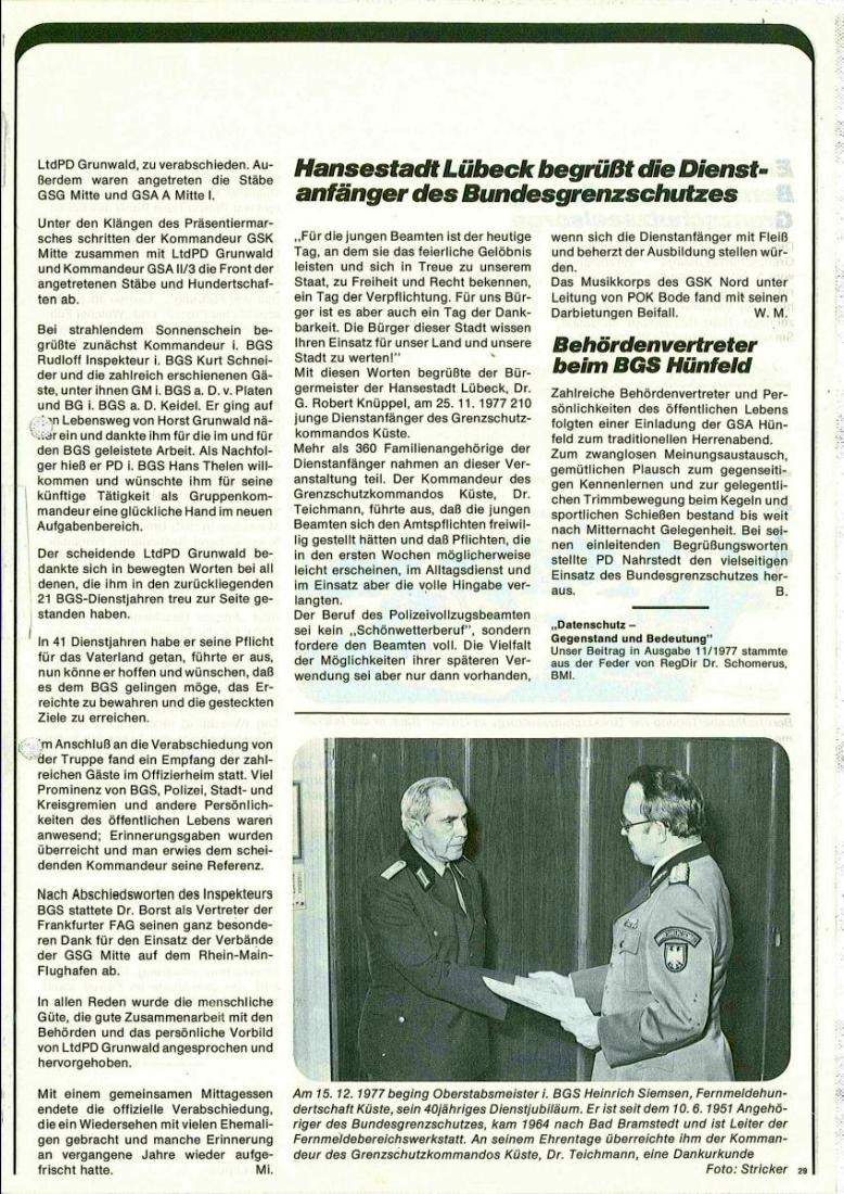 Zeitschrift des BGS 01/1978 – Seite 31