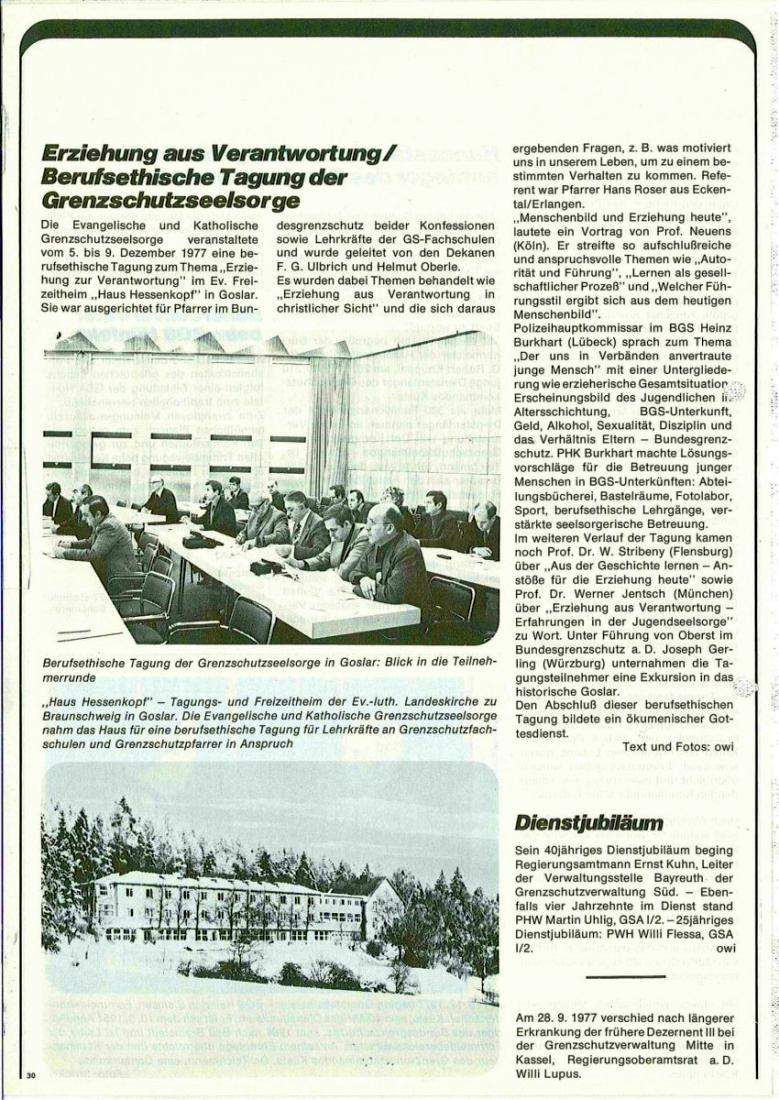 Zeitschrift des BGS 01/1978 – Seite 32
