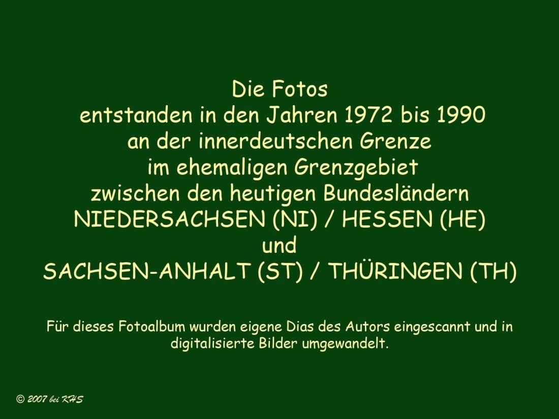 Die Grenze im Eichsfeld 3